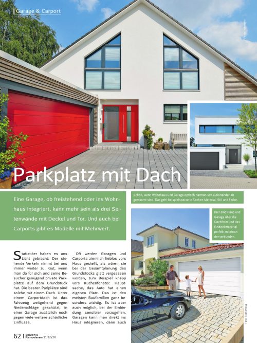 Hausbau Helden Carport & Garage: Was gibt es für Modelle?