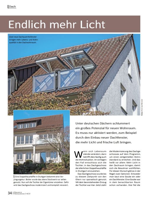 Hausbau Helden Dachfenster sorgen für neues Wohnraumpotenzial