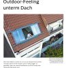 Hausbau Helden Outdoor-Feeling unterm Dach