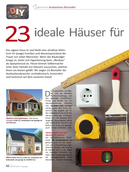 Hausbau Helden 23 Bestseller der Ausbauhausbranche