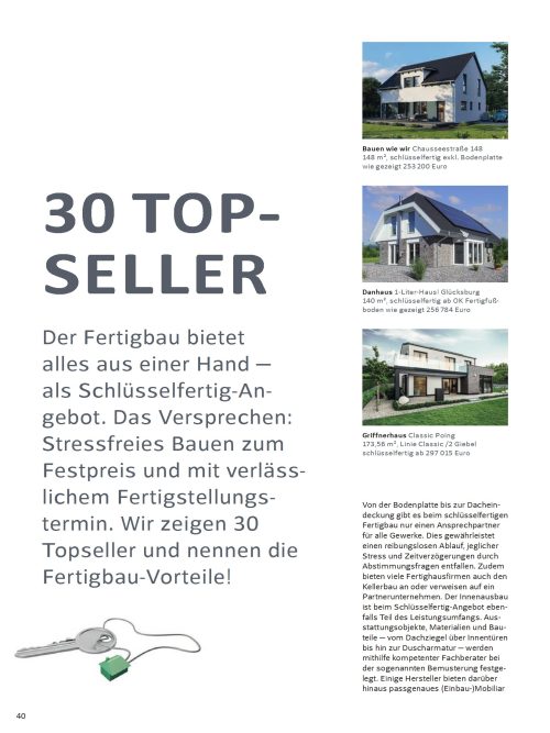 Hausbau Helden 30 Top-Fertighäuser