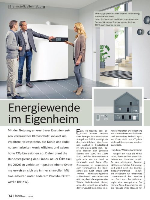 Hausbau Helden Brennstoffzellenheizung: Energiewende im Eigenheim