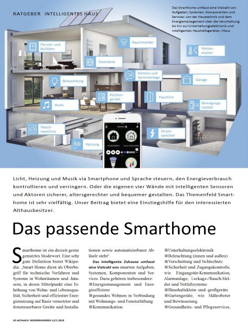 Hausbau Helden Das Althaus mit einem Smart Home System aufwerten