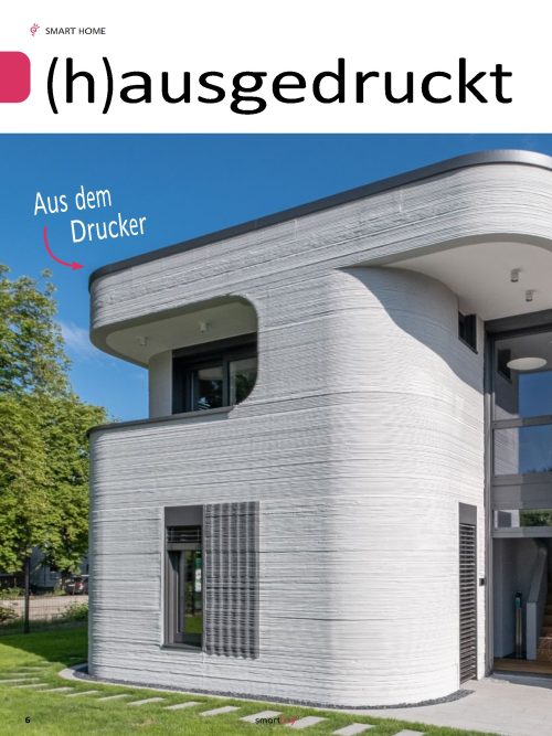 Hausbau Helden Deutschlands erstes Haus aus dem 3D-Betondrucker