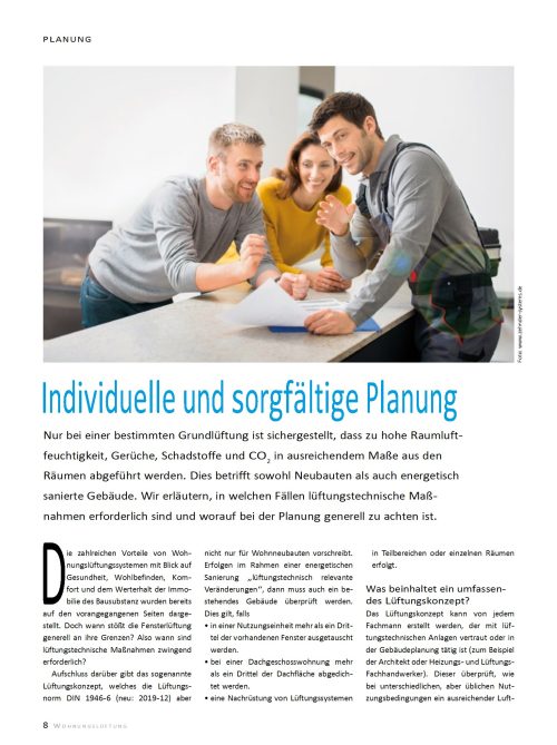 Hausbau Helden Die perfekte Wohnraumlüftung: Individuelle und sorgfältige Planung