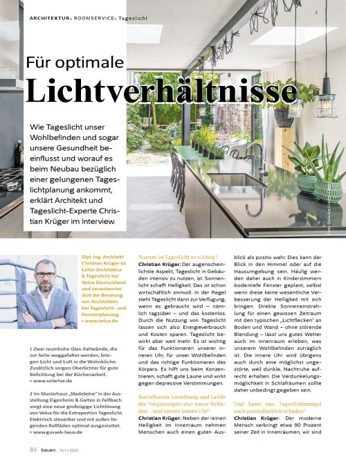 Hausbau Helden Experteninterview: Wie sind die optimalen Lichtverhältnisse?