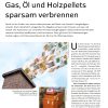 Hausbau Helden Gas, Öl und Holzpellets sparsam verbrennen