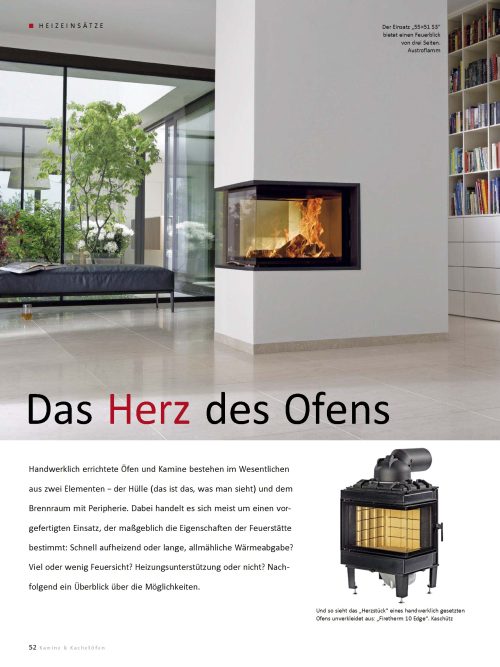 Hausbau Helden Heizeinsatz: Das Herz des Ofens