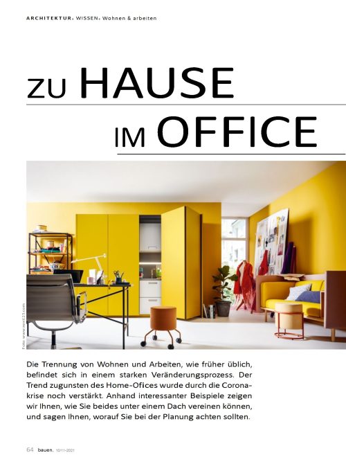 Hausbau Helden Homeoffice: Wie klappt die Trennung von Wohnen und Arbeiten?