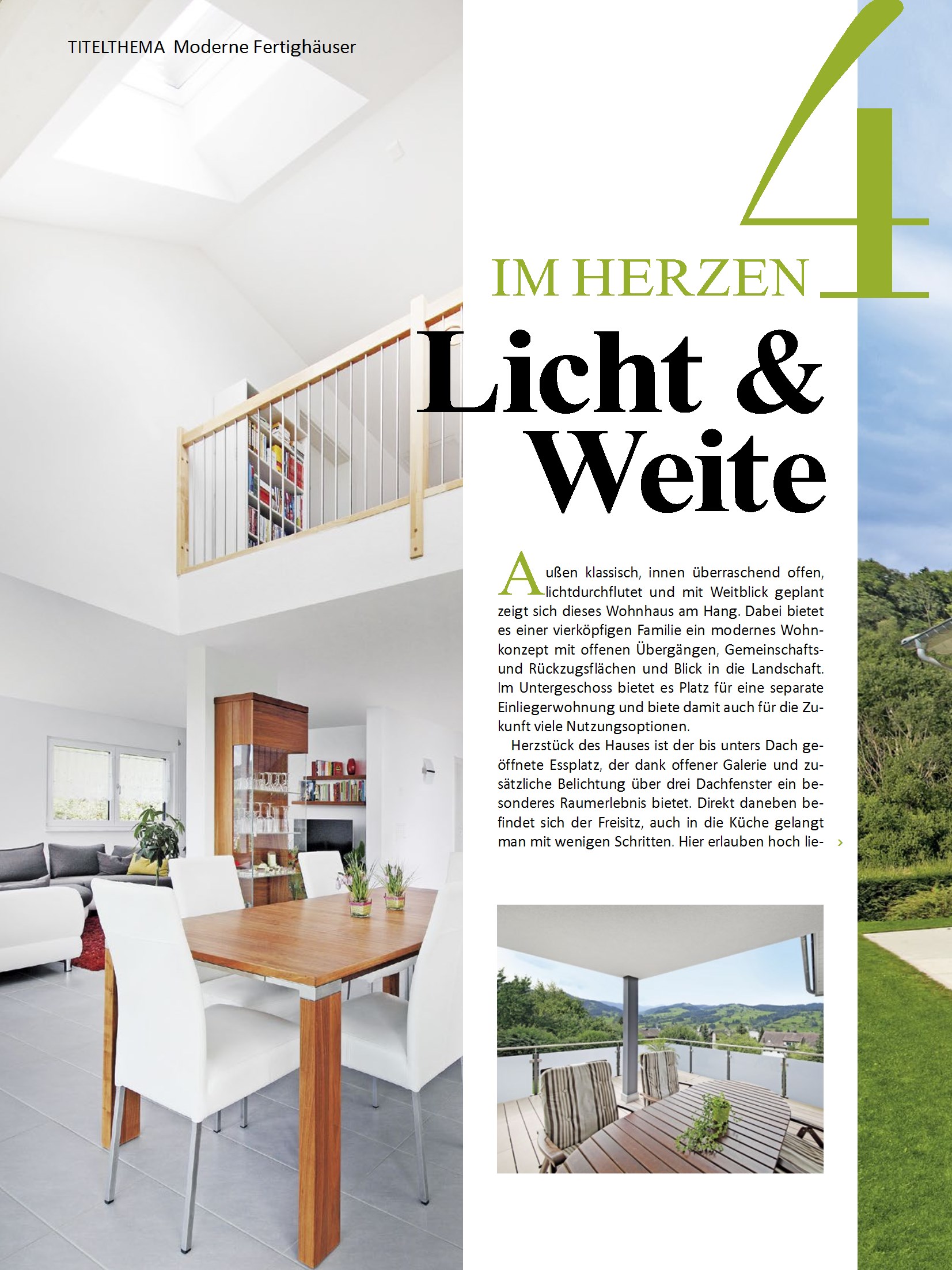 Hausbau Helden Keitel-Haus Walensee-Fertighaus