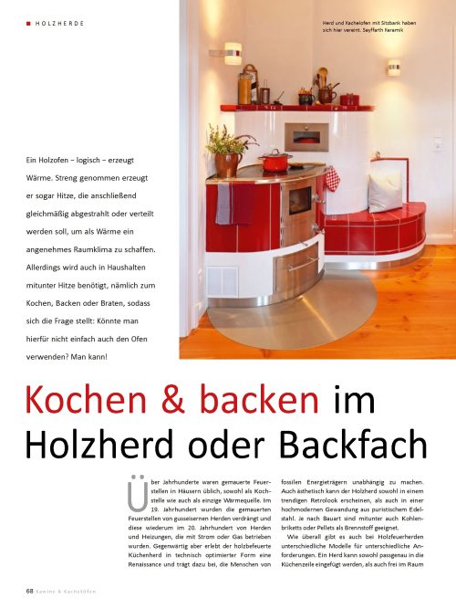 Hausbau Helden Kochen & backen im Holzherd oder Backfach