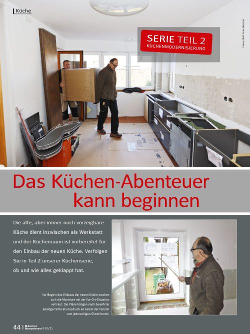 Hausbau Helden Küchenmodernisierung Teil 2