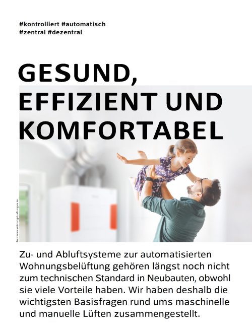 Hausbau Helden Maschinelles vs. Manuelles Lüften