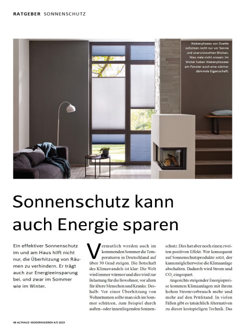 Hausbau Helden Mit Sonnenschutz Energie sparen: So geht es