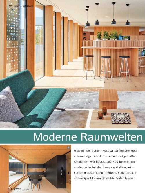 Hausbau Helden Moderne Raumwelten mit Holz