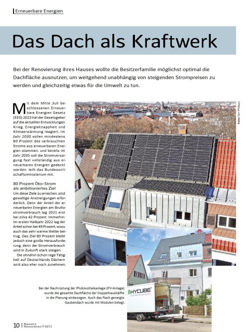 Hausbau Helden Schritt-für-Schritt: Dachmontage einer Photovoltaikanlage