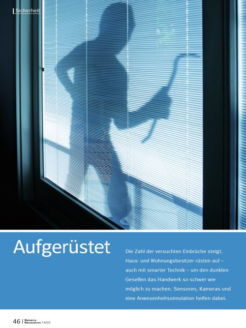 Hausbau Helden Sensoren, Kameras und Anwesenheitssimulation: Aufrüsten mit Smart Home