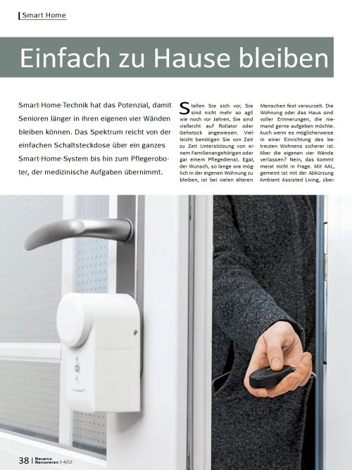 Hausbau Helden Smart Home als Hilfe für Senioren