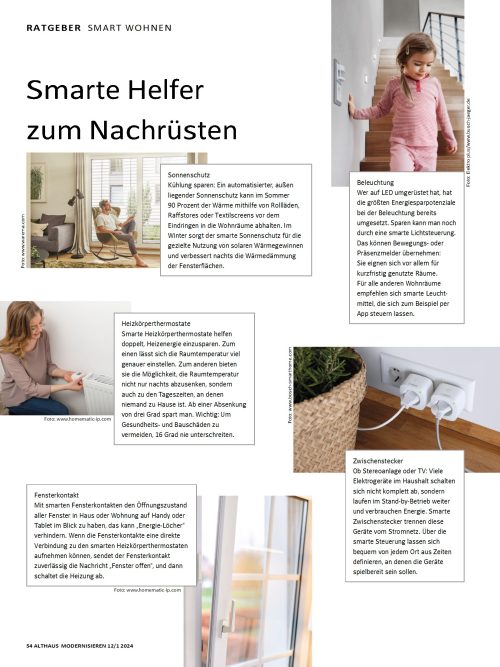 Hausbau Helden Smarte Helfer zum Nachrüsten