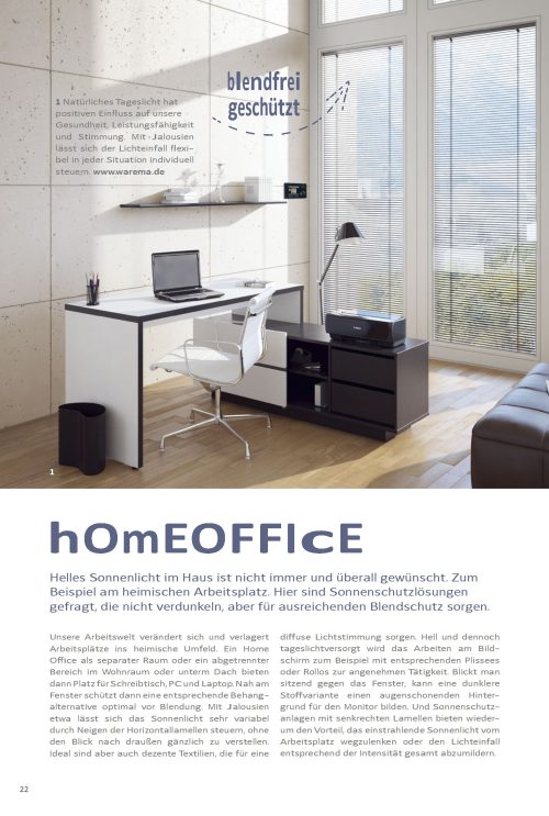 Hausbau Helden Sonnenschutzlösungen für das Homeoffice