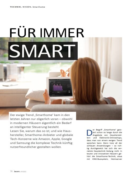 Hausbau Helden Was bedeutet Smart Wohnen