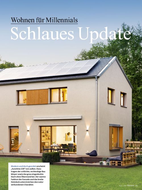 Hausbau Helden Weberhaus-Musterhaus „Sunshine 220“-Smarthome