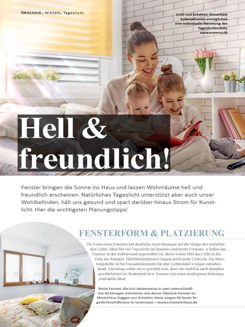 Hausbau Helden Wie kommt am meisten Tageslicht in die Wohnung?