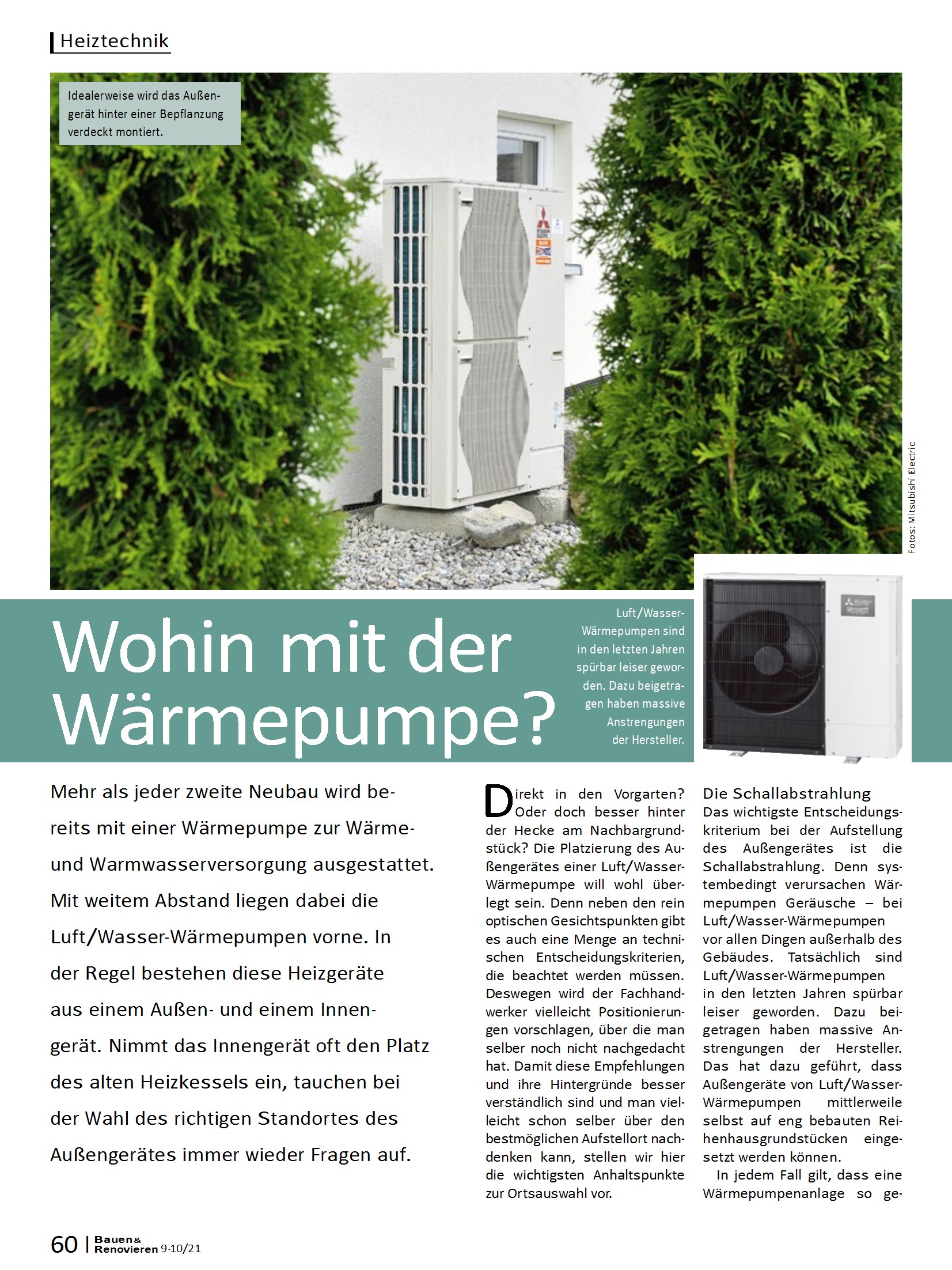 Hausbau Helden Wohin mit der Wärmepumpe?