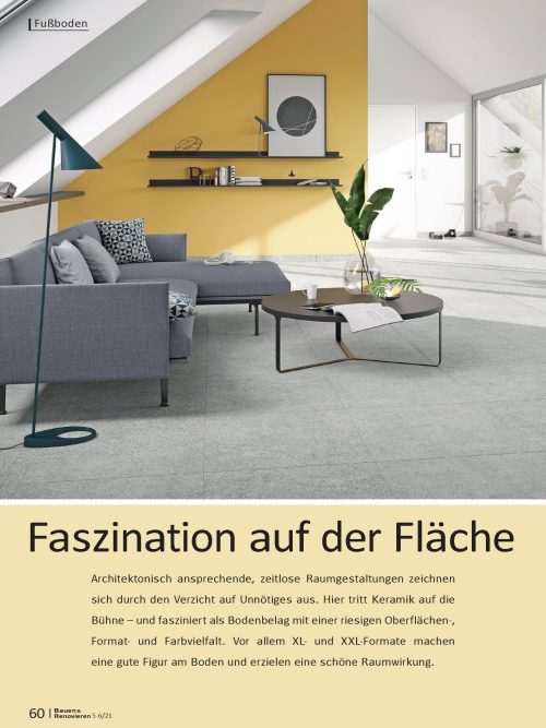 Hausbau Helden XL- & XXL-Fliesen für den Fußboden