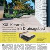 Hausbau Helden XL-Keramik im Drainagebett