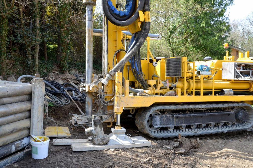 bohrungen für wärmepumpe