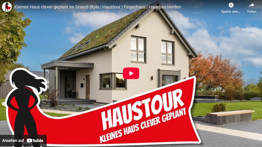 Haustour kleines Haus clever geplant Fingerhaus