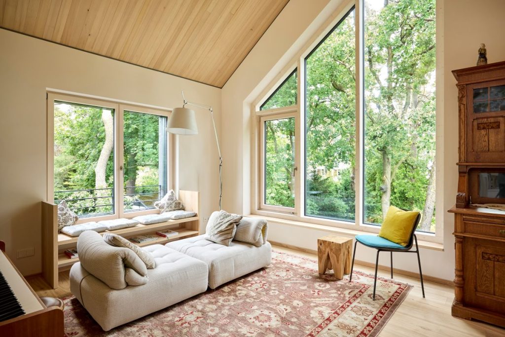 Baufritz Jansen Wohnzimmer Sitzgelegenheiten