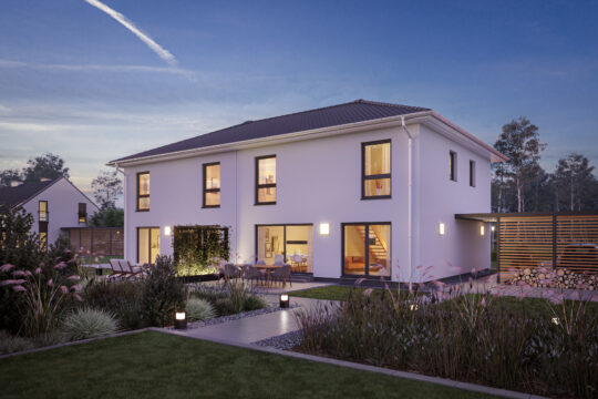 Hausbau Helden Streif Haus | Exklusives Doppelhaus