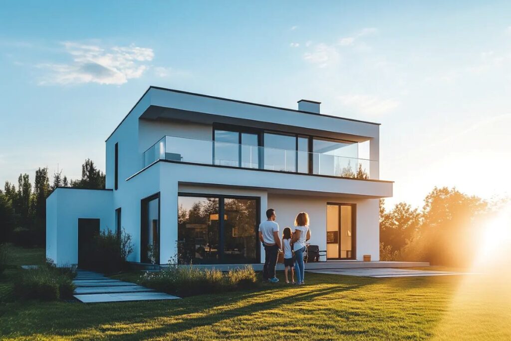 Energieeffizient Bauen & Sanieren Hausbau Helden Haus mit Familie GEALAN Fenster-Systeme GmbH