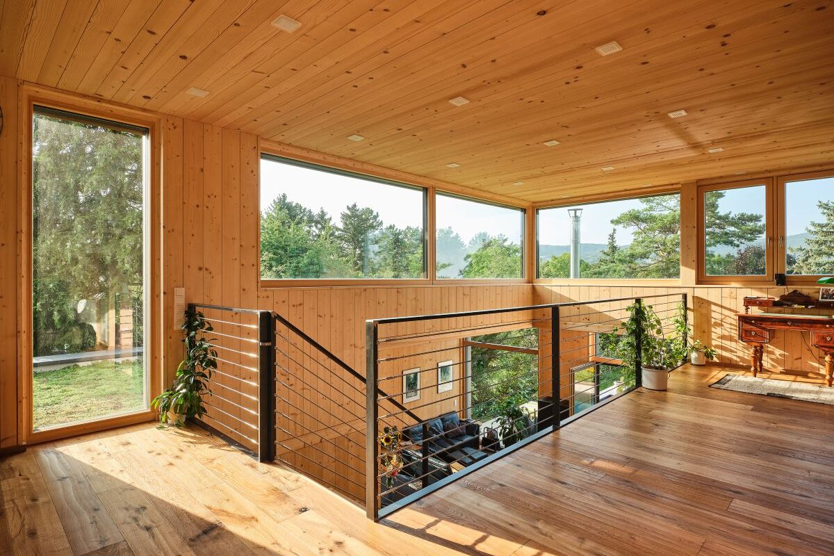 Holzius Haus Baden Obergeschoss