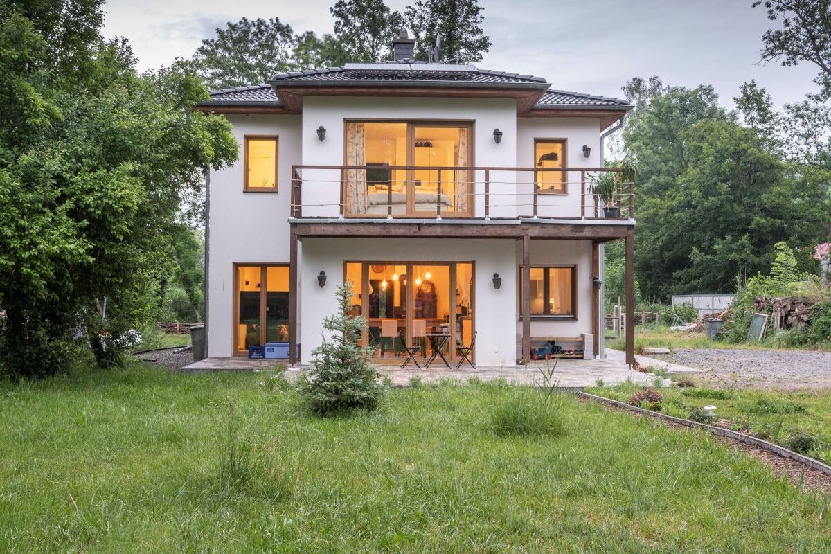 ytong Haus am See Außenansicht