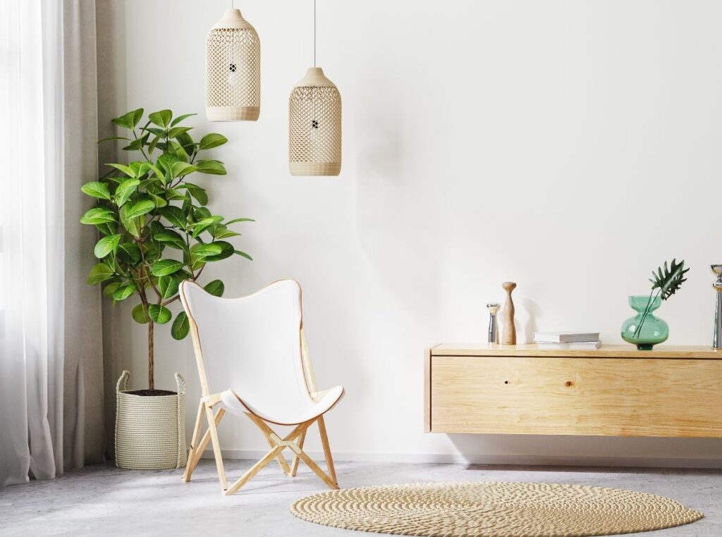 Möbel Naturmaterialien Wohnzimmer Envato Elements OleksandrShcherban